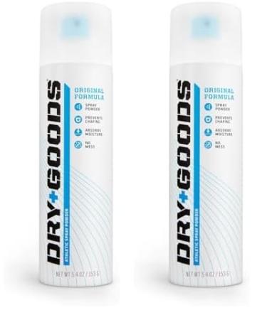 Athletic Spray Powder-Original-5.4 oz (Pack of 2) Original 5.4 Ounce (Pack of 2)