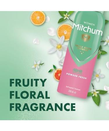 Mitchum Powder Fresh Anti-Perspirant Deodorant Powder Fresh 200ml - Buy Online on GoSupps.com