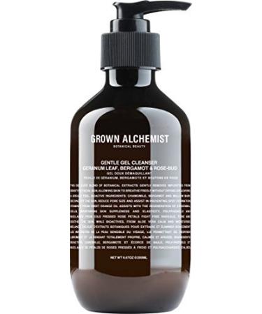 Grown Alchemist Gentle Gel Facial Cleanser - Geranium Leaf Bergamot & Rose-Bud 200ml by Grown Alchemist