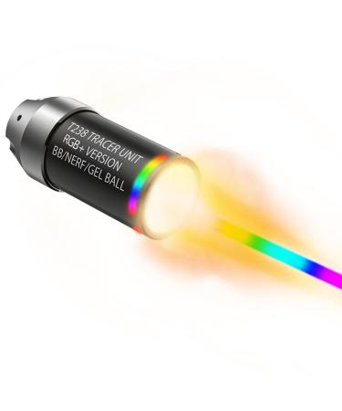 T238-RGB+ Airsoft Tracer Spitfire Tactical Tracer Unit for Airsoft/NERF/Gel Blaster T238-RGB + Black