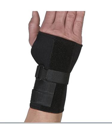 Swede-O 84169 Thermoskin Carpal Tunnel Base Wrist Support with Dorsal Stay Right Medium Black
