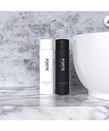 Forte Series Men's Clarifying Shampoo - Hydrating Build Up Removal, Cooling Sensation - Sulfate & Paraben Free (8 Oz) - Buy Online on GoSupps.com