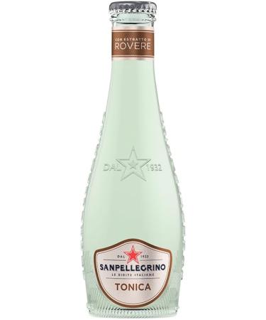 San Pellegrino Aranciata Amara Test Bottles Alcohol-Free with Bitter Orange + Tonica Rovere Disposable Glass Bottle 20 cl Pack of 24 - Buy Online on GoSupps.com