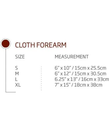 Small Macho Forearm Clothguard - Protective Gear for Martial Arts & Combat Sports - Buy Online on GoSupps.com