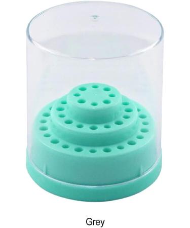 kawehiop Efficient And Neat 48 Holes Nail Drill Bits Holder For Easy Storage PP Nail Drill Grinding Bit Holder Box 48 Slots green - Buy Online on GoSupps.com