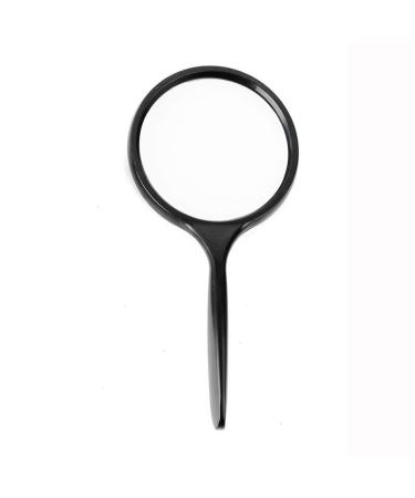 5 Times Children's Magnifying Glass Optical Lens 100MM Diameter Reading Reading Handheld Portable (Color : Black) Made in China