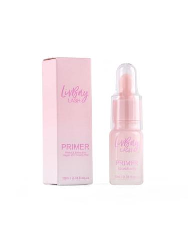 LivBay Lash False Eyelash Primer PH Balanced Scented in Banana Strawberry Grape & Rose Enhance Lash Retention & Bonding 10ml International Shipping Available - Buy Online on GoSupps.com