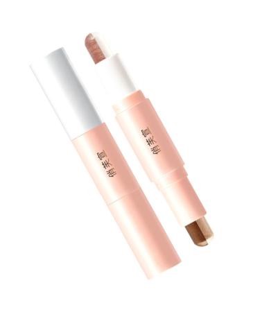 BIUDECO 2pcs Eye Shadow Stick Dual Head Eyeshadow Stick Makeup Eyeshadow Pen Eyeshadow Cosmetic Plastic