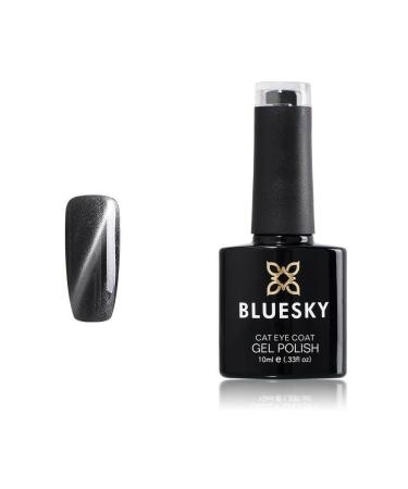 Bluesky CAT EYE SILVER MAGNETIC KA547 Nail Gel Polish UV LED Soak Off MAGNET REQUIRED (SOLD SEPERATELY) Black Gel reqd for effect in photo