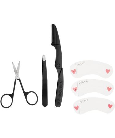 Seasaww 6-in-1 Eyebrow Shaping & Trimming Kit - Precision Scissors for Perfect Brows | International Shipping Available - Buy Online on GoSupps.com
