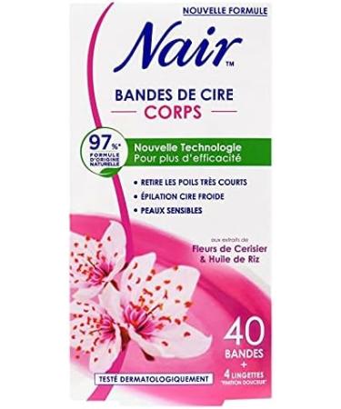 NAIR - Bandes Cire Froide Corps Cerisier X40 - Lot De 3 - Livraison Gratuite - Buy Online on GoSupps.com