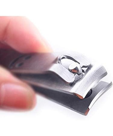 Jzoowar Stainless Steel Nails Clippers Cutter for Manicure Nails Supplies for Nail Art Fashion Nail Scissors Tools - Buy Online on GoSupps.com