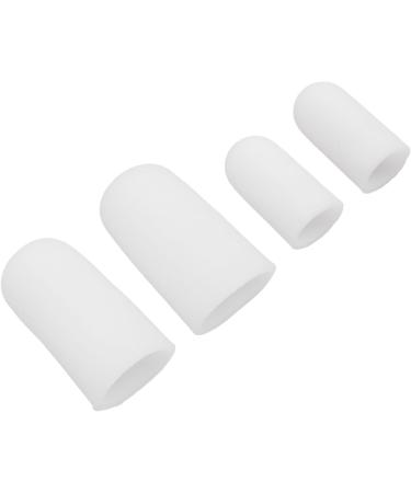 Silicone Toe Caps - 10 Pairs | Adjustable & Reusable | Pain Relief for Ingrown Toenail, Callus & Corns | Ideal for Sports Activities - Buy Online on GoSupps.com