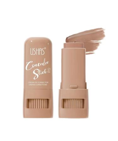 Concealer Stick 2 Pack Concealer Conceal And Contour Face Makeup For All Skin Types Longwear Cream Concealer Stick Highlights Moisturizes Natural Full Coverage (01 * 2) 01*2