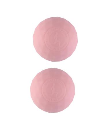 Besportble 2 pieces Massageball Sport Roller Massage device Exercise ball thickened deep foot Movable ball exercise mobility balls roll the ball gymnastics ball practice balace ball