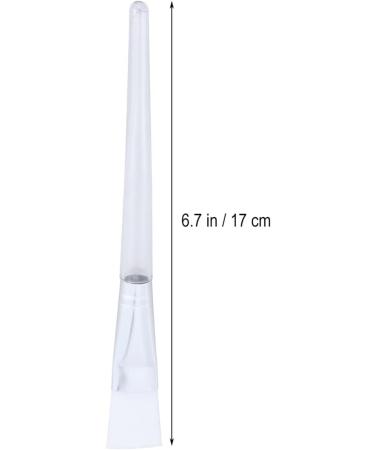 MAGICLULU 12 Pieces Facial Brush Transparent Applicator Brush Tools for Mud Cream Makeup Supplies - Buy Online on GoSupps.com