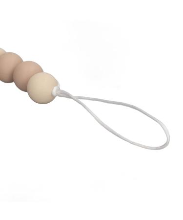 Pacifier Clip for Teething Babies - Safe Material, Small Size Beads, Easy to Grab Design - Gingival Pain Relief Baby Toy Band (Type 3) - Buy Online on GoSupps.com