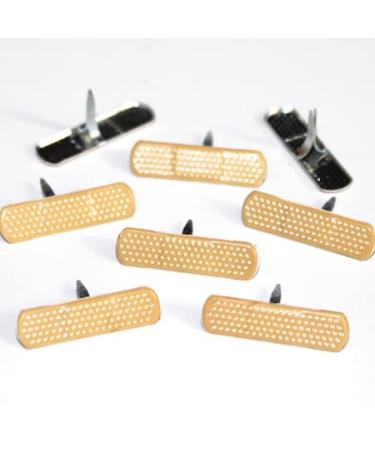 Bandages Brads - Set of 10 - Doctor Medical Ouch Paper Fasteners