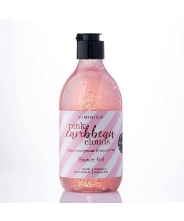 Pink Caribbean Clouds Sulphate Free Shower Gel with the goodness of Red Apple & Calabrian Bergamot | 100% Vegan Silicone Free Bodywash for all-skin types 300ml