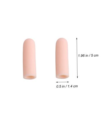 8 Pcs Thin Silicone Toe Protectors Set - Thumb & Toe Covers for Pain Relief - Protective Toe Sleeves Caps for Comfort (Thin Section C01) - Buy Online on GoSupps.com