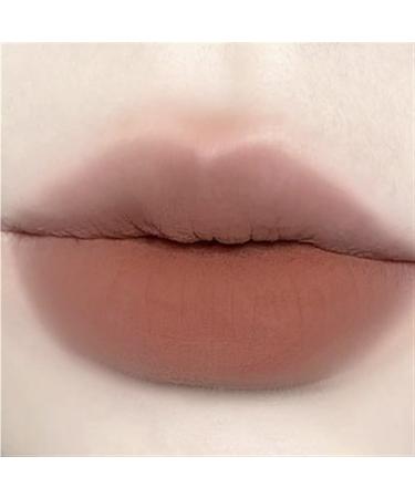  BADALO Velvet Mist Water Mist Lip Mud Soft Silky Matte Vegan White Glossy Non-stick Lip Glaze Lipstick (color: 3 Oatmeal Warm Chestnut) - Buy Online on GoSupps.com