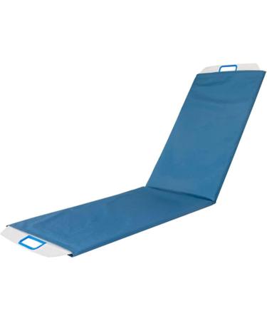 Patient Transfer Rolling Board Transfer Slide Sheet Side Folding Reusable Flat Slide Film Light Weight Easy to Carry Patient Transfer Reversible Blue