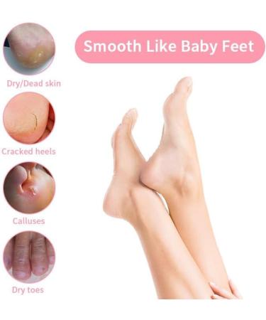Palmarisa - Foot Peel Mask with Aloe Vera & Tea Tree - 2 Pack Peel off Peeling Socks | Removes Heel Callus | Exfoliates Dead Skin | Treats hard skin | Repairs Cracked Heels | Moisturises Feet - Buy Online on GoSupps.com