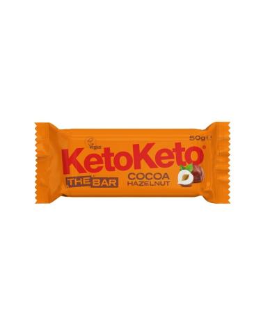 KetoKeto Chocolate Hazelnut Keto Biscuit Bar 50 g