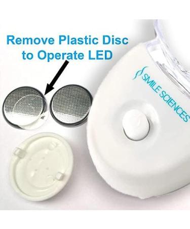 Smile Sciences Teeth Whitening LED Blue Light | On/Off Button | Easy to Use | Pack of 1 - Buy Online on GoSupps.com