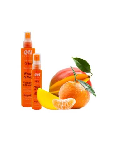 On Organic Premium Oil-free Weave & Wig Spray Tangerine 8 Fluid Ounce - Buy Online on GoSupps.com