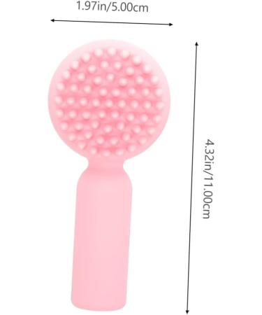 FRCOLOR Silicone face Brush Silicone Facial Exploration Silicone face exfoliator Skin Care Tools Silicone Handheld face Brush exfoliating Facial Brush Scrub Brush 3D Clean Silica Gel 11x5cm - Buy Online on GoSupps.com