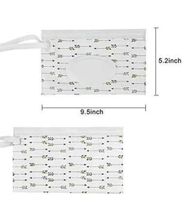 Glucktrade Baby Portable Travel Wipes Cases Portable Wet Wipe Pouch Dispenser Travel Clutch Dispenser Holder for Baby or Personal Wipes 3pcs - Buy Online on GoSupps.com