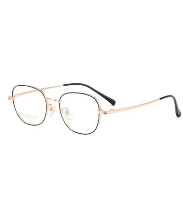 Eyephd Retro Ultralight Pure Titanium Anti-Blue Licht Reading glasses HD 1.56 Aspherical Harz laser Reader enlargement +1.0 to +3.0.06 +2.5 +2.5 06