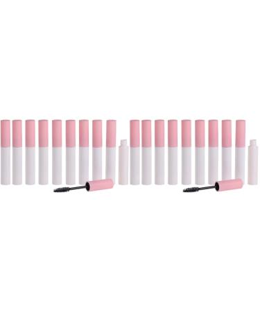KALLORY Eyelash Wand Tube 20 pcs Mascara Tubes Empty Eyelash Cream Eyeliner Tubes Bottles Containers Empty Eyelash Tube 10.5X1.5X1.5CMx2pcs As Shownx2pcs