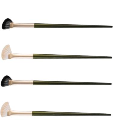 Healeved 16 Pcs Nose Shadow Brush Contour Blending Brush Angled Eye Shadow Brush Eye Concealer Wooden Handle - Buy Online on GoSupps.com
