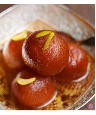 Gulab Jamun 50 Pcs Indian Traditional Sweet Best Gift For All Ocasion Diwali Holi New year Raksha Bandan Ganesh chaturthi - Buy Online on GoSupps.com