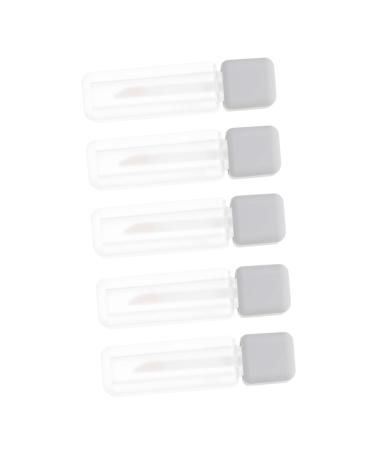 Healvian 3 Sets Mini Compact Lip Gloss Bottles Subtubes for Lipstick 6ml Lip Gloss Containers LeakProof Cap 5pcs*3