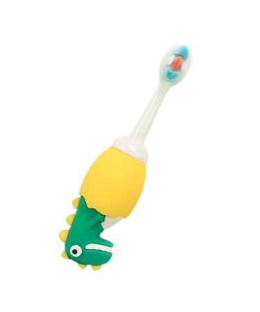 Minkissy toothbrush toothbrush children's toothbrush toothbrush tooth cleaning cup set dental clean baby dental care dental tongue brushes dental tooth caricature child pebbles white