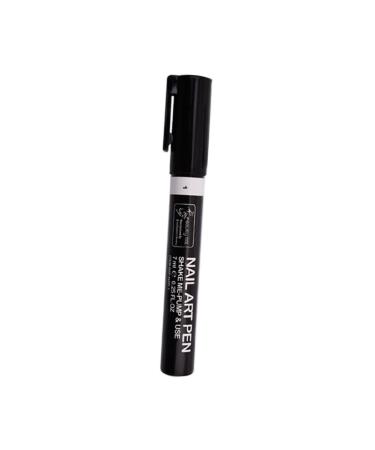 minkissy nail pen design nail pen art Paint pen set brush nail polish 3d medium Black