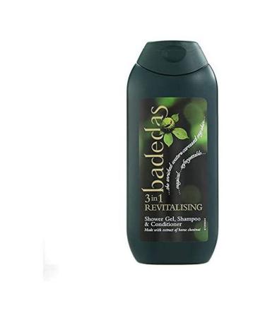 Badedas 3in1 Revitalising Shower Gel Shampoo & Condtioner 6x200ml