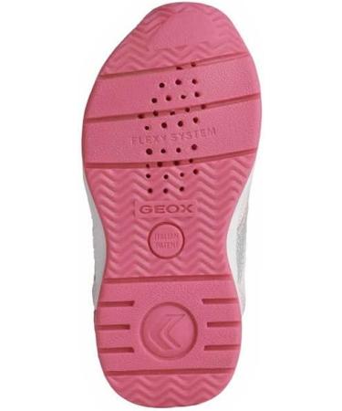 Geox Baby Girls B Pavlis Girl Sneakers - Pink Fuchsia, Size 6 UK Child - Buy Online on GoSupps.com