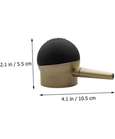 NOLITOY Reissue Nozzle Hair Building Sprayer Spray Nozzle Hair Building Fibers Applicator Golden - Buy Online on GoSupps.com