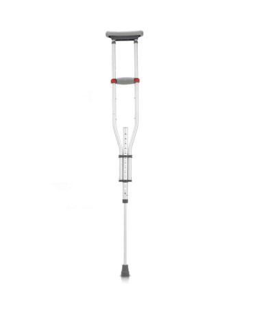 Crutch Collapsible Armpit Elderly Handicapped Non-Slip Telescopic Walking Stick Walker SpringStyle-2PCS Warm Life (Ordinarystyle 1PCS)