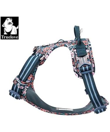 Winhyepet Truelove No-Pull Dog Harness - Breathable Cotton Reflective & Adjustable for Small to Medium Cats & Dogs - TLH5655 XL Navy Blazer - Buy Online on GoSupps.com