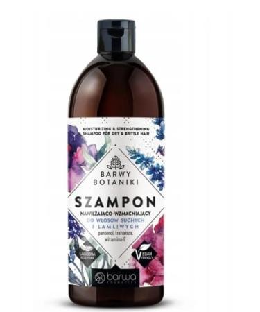 Barwa Barwy Botaniki Moisturizing and Fortifying Shampoo 480 ml Long Lasting