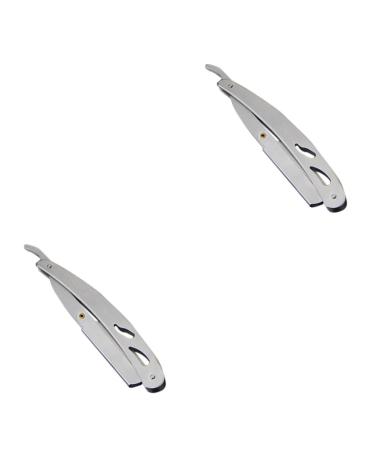 Cabilock 2 STK Handracle Men Razor Glatzkopf Razing For Men Razor For Men Shave Rasing Rasuradoras Para Hombres M quinas de Afeitar Para Hombres Man Rustfreier Stahl Folding