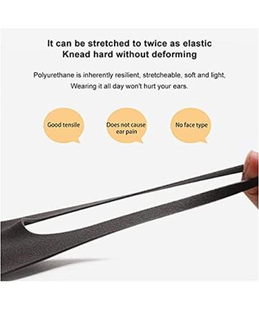 PharmCanada 5 Pcs Black Face Mask Comfy Washable Reusable 3D Breathable Fits Snugly Soft & Stretchy Easy on The Ears Anti-Pollution Anti-dust Quick Drying Fashionable Protective Unisex Adult - Buy Online on GoSupps.com