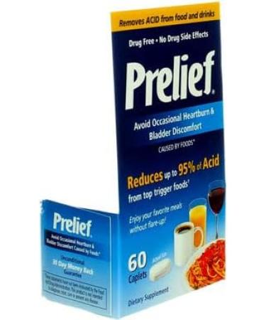 Prelief 60 Caplets - Fast-Acting Relief for Digestive Discomfort - Buy Online on GoSupps.com