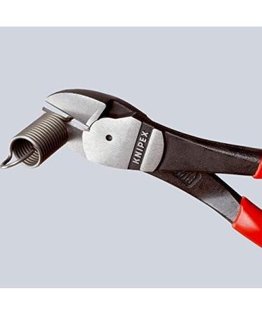 Knipex High Leverage Diagonal Cutter chrome-plated with multi-component grips 180 mm (self-service card/blister) 74 05 180 SB Multi-component Grips Blue/Red 180 mm chrome-plated on self-service card - Buy Online on GoSupps.com