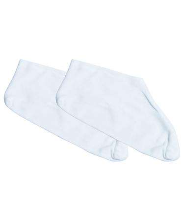 JJ online store -moisturising socks for dry and cracked feet cosmetic natural therapy socks or gloves foot bath handbath (1 pairs of socks)